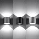 Nástěnné bodové svítidlo ORBIS 1 1xG9/40W/230V šedá