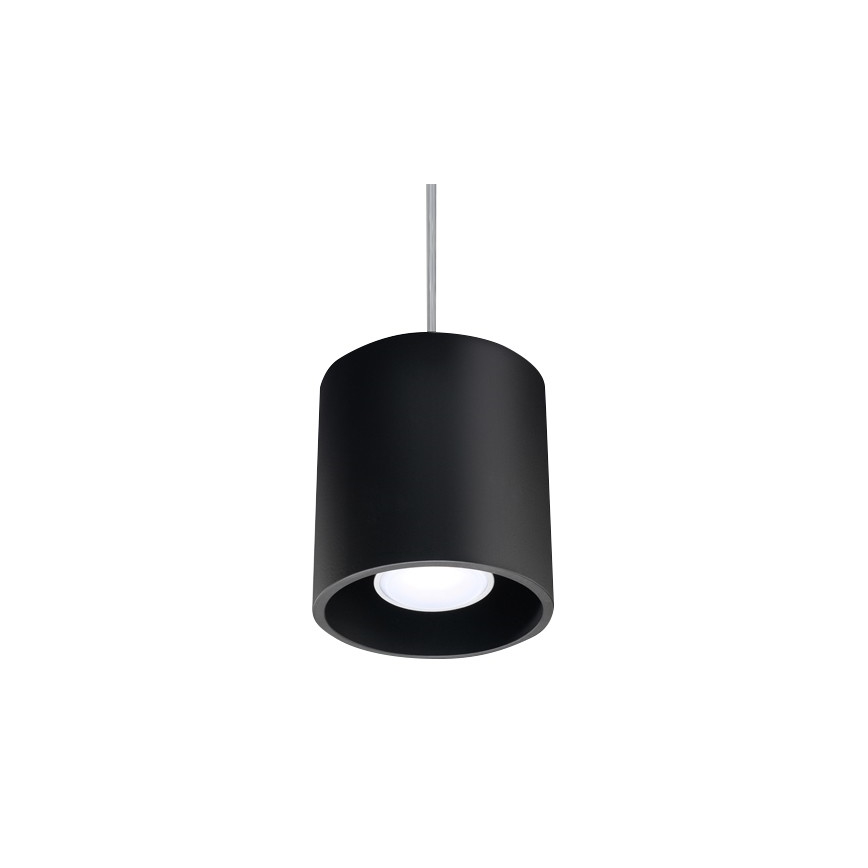 Lustr na lanku ORBIS 1 1xGU10/40W/230V černá