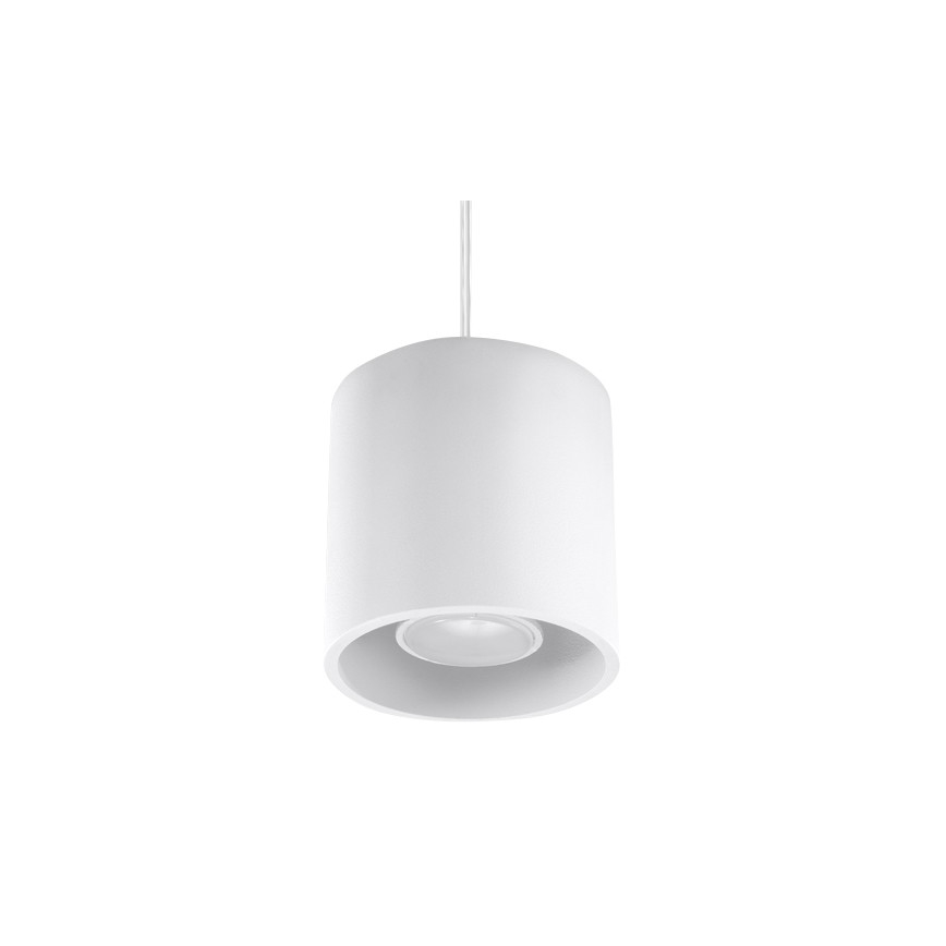 Lustr na lanku ORBIS 1 1xGU10/40W/230V bílá