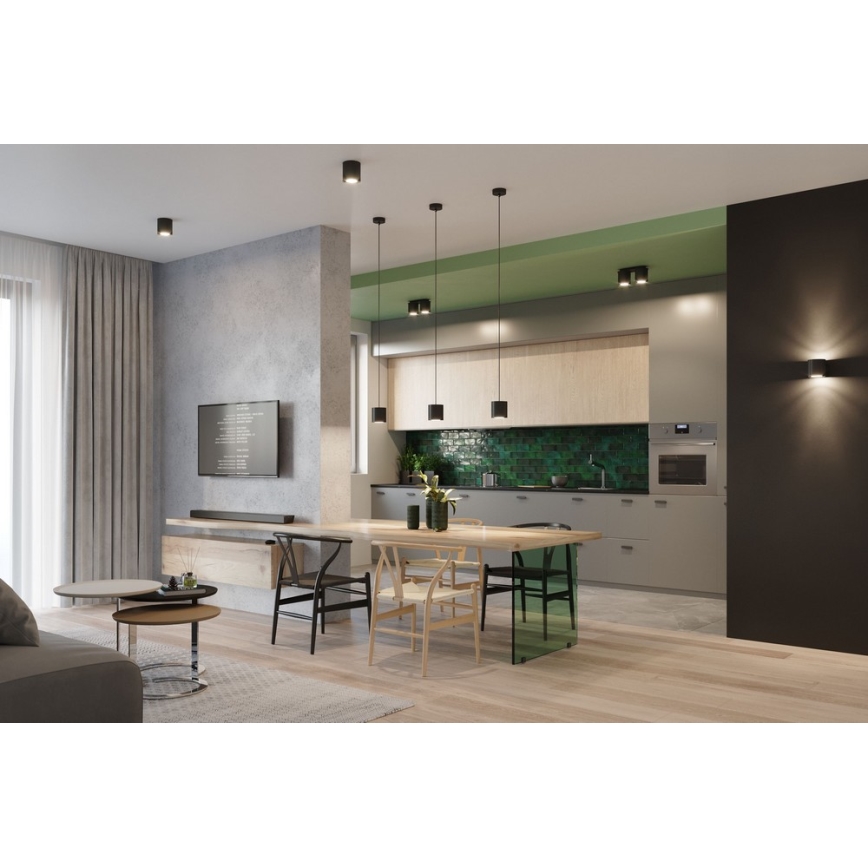 Bodové svítidlo ORBIS 2 2xGU10/40W/230V černá
