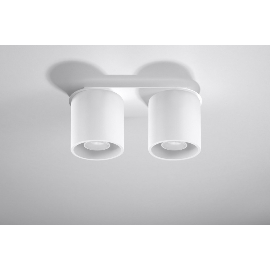 Bodové svítidlo ORBIS 2 2xGU10/40W/230V bílá