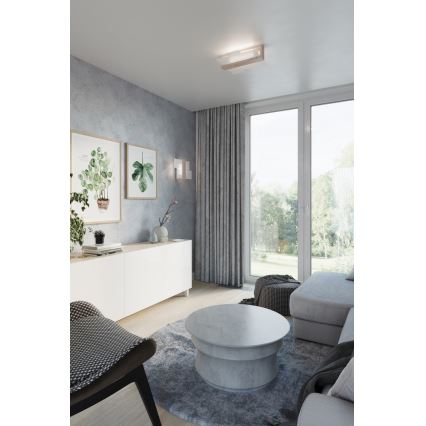 Nástěnné svítidlo FENIKS 1 1xE27/60W/230V přírodní dřevo