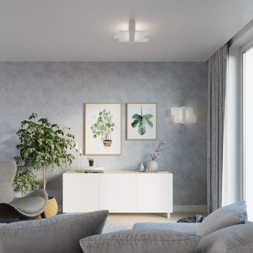 Nástěnné svítidlo FENIKS 1 1xE27/60W/230V bílá