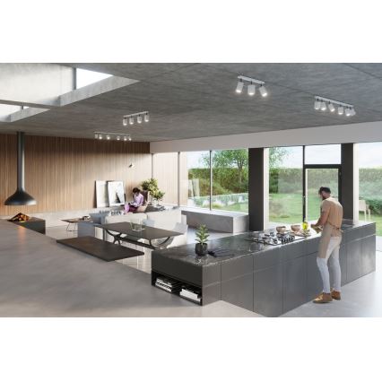 Sollux SL.0095 - Nástěnné svítidlo MERIDA 1xGU10/40W/230V bílá