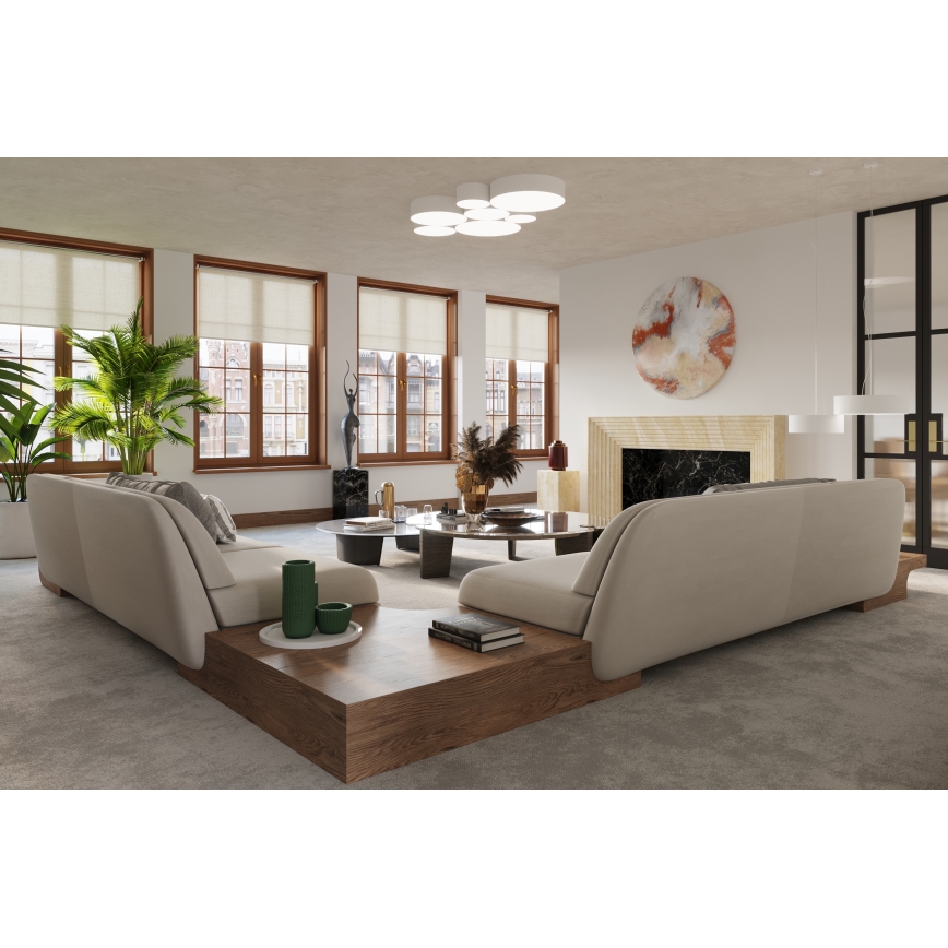 Stropní svítidlo ARENA 3xE27/15W/230V bílá