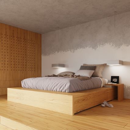 Sollux SL.0137 - Stropní svítidlo HORUS 35 2xE27/60W/230V šedá