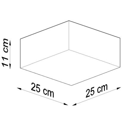 Nástěnné svítidlo HORUS 1xE27/60W/230V černá