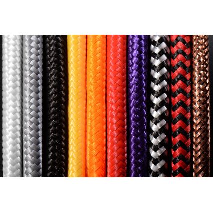 Lustr na Lanku EDISON 1xE27/60W/230V oranžová