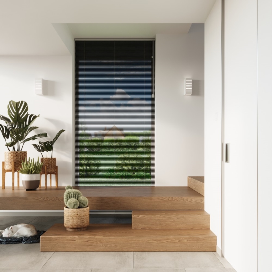 Sollux SL.0161 - Nástěnné svítidlo SAMIR 1xE27/60W/230V bílá