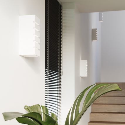 Sollux SL.0161 - Nástěnné svítidlo SAMIR 1xE27/60W/230V bílá