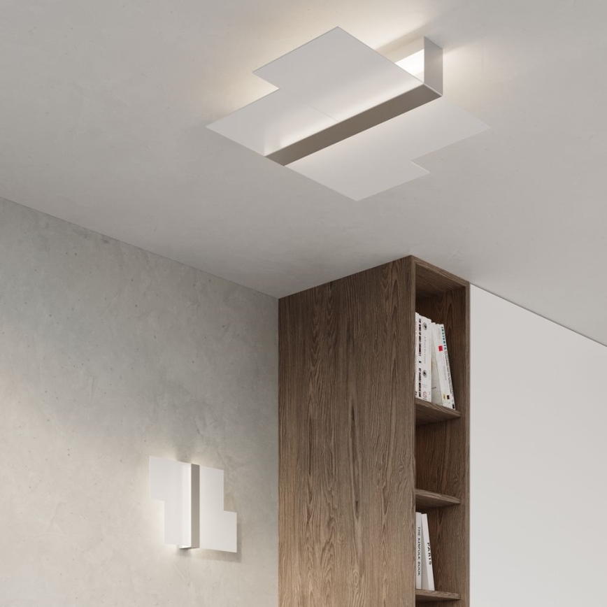 Nástěnné svítidlo MASSIMO 2xG9/40W/230V bílá/lesklý chrom