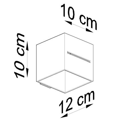 Nástěnné svítidlo LOBO 1xG9/40W/230V šedá