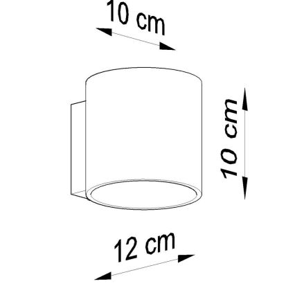 Nástěnné bodové svítidlo VICI 1xG9/40W/230V sklo/bílá