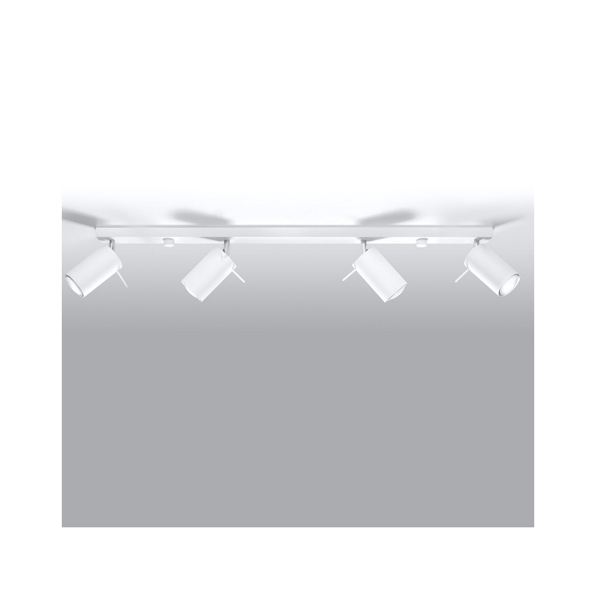 Bodové svítidlo RING 4L 4xGU10/10W/230V bílá