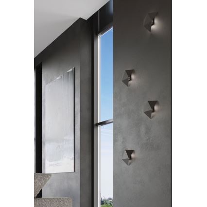 Nástěnné svítidlo SOLIDO 2xG9/40W/230V černá
