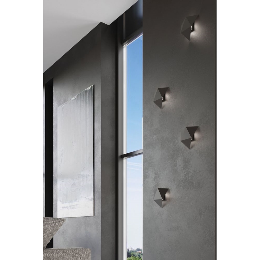 Nástěnné svítidlo SOLIDO 2xG9/40W/230V černá