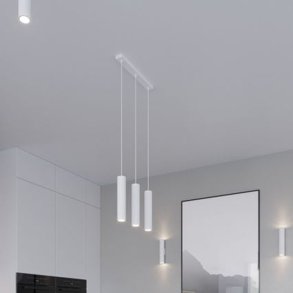 Stropní svítidlo LAGOS 1xGU10/40W/230V bílá