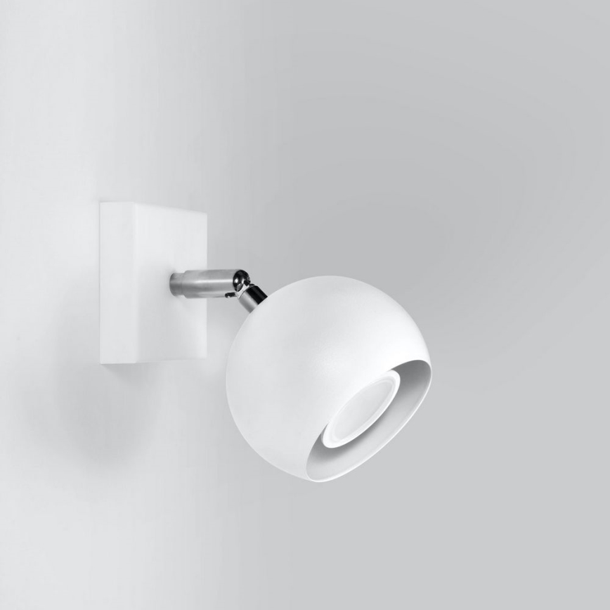 Nástěnné bodové svítidlo OCULARE 1xGU10/10W/230V