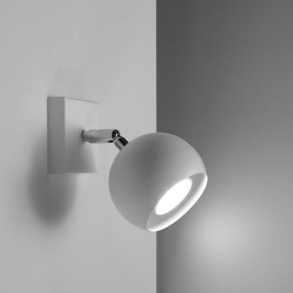 Nástěnné bodové svítidlo OCULARE 1xGU10/10W/230V
