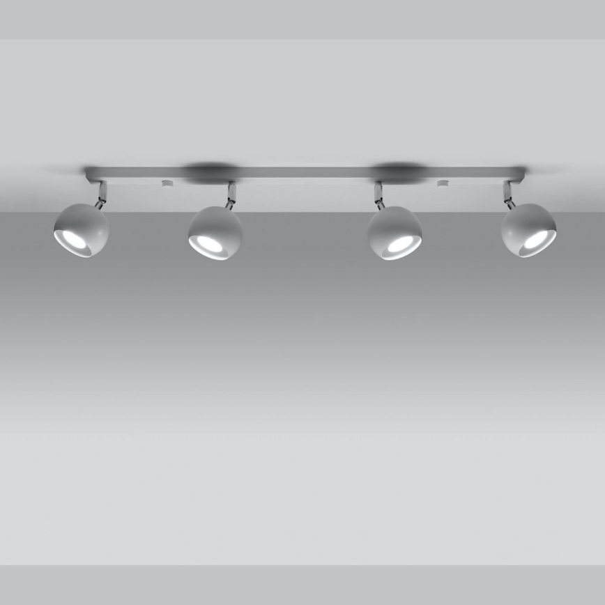 Stropní bodové svítidlo OCULARE 4xGU10/10W/230V