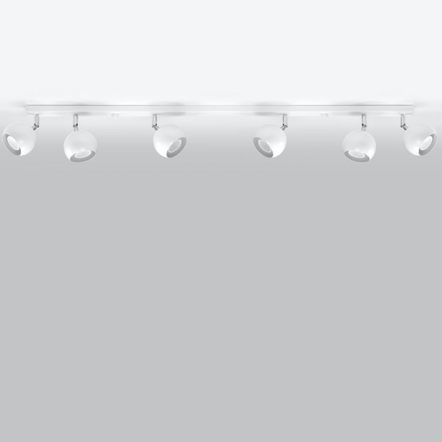 Stropní bodové svítidlo OCULARE 6xGU10/10W/230V
