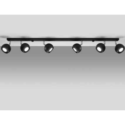 Stropní bodové svítidlo OCULARE 6xGU10/10W/230V