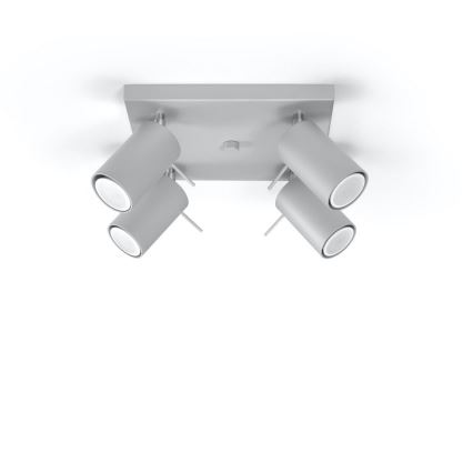 Stropní bodové svítidlo RING 4xGU10/10W/230V