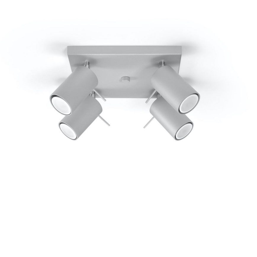 Stropní bodové svítidlo RING 4xGU10/10W/230V