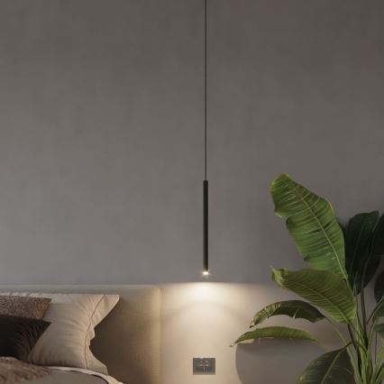 Sollux SL.0469 - Lustr na lanku PASTELO 1 1xG9/40W/230V černá
