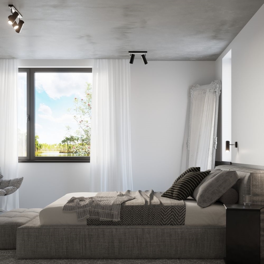 Sollux SL.0501 - Bodové svítidlo DIREZIONE 3 3xGU10/40W/230V