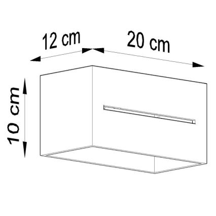 Nástěnné svítidlo LOBO 2xG9/40W/230V bílá