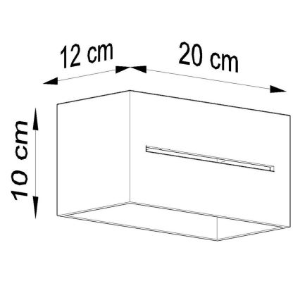 Nástěnné svítidlo LOBO 2xG9/40W/230V šedá