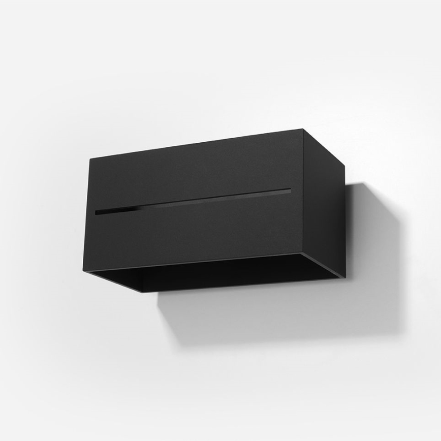 Nástěnné svítidlo LOBO 2xG9/40W/230V černá