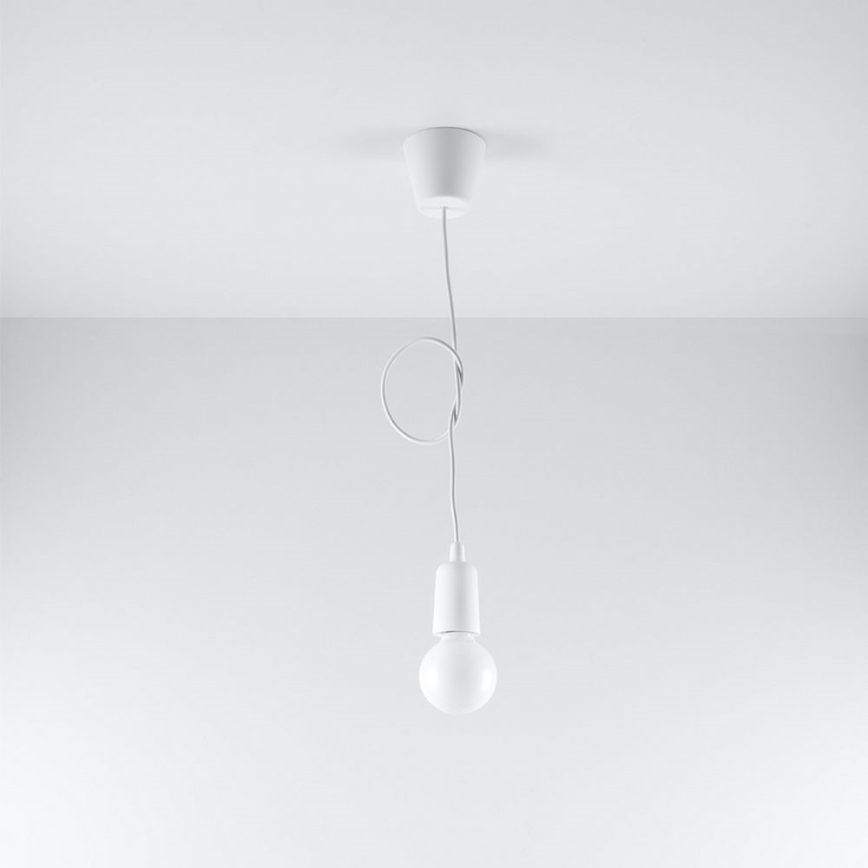 Lustr na lanku DIEGO 1xE27/60W/230V