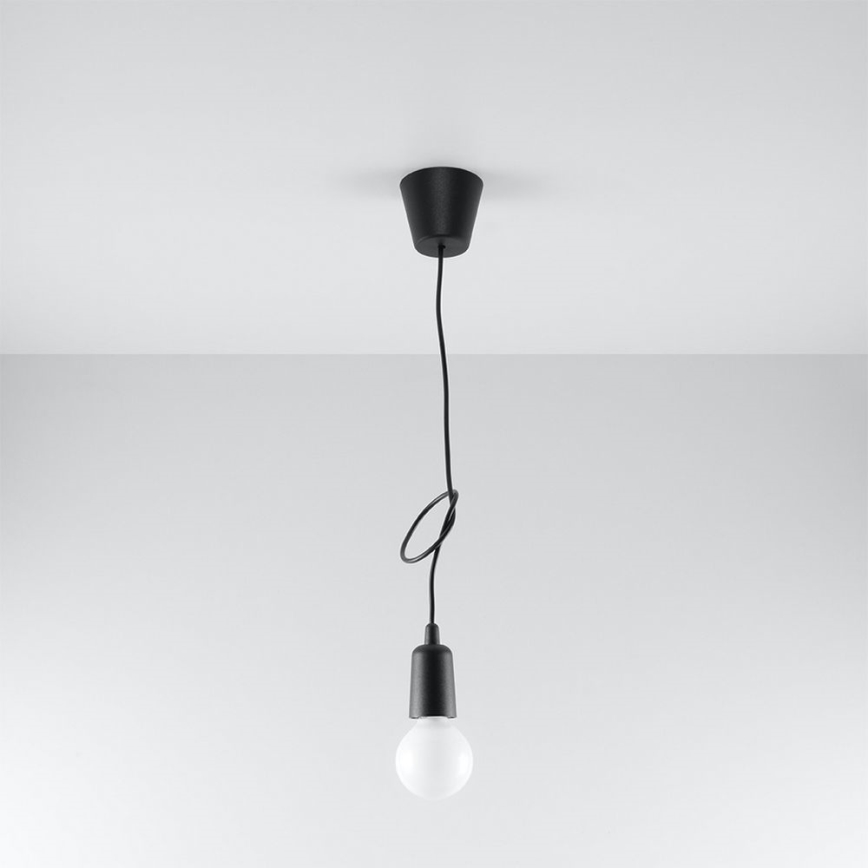 Lustr na lanku DIEGO 1xE27/60W/230V