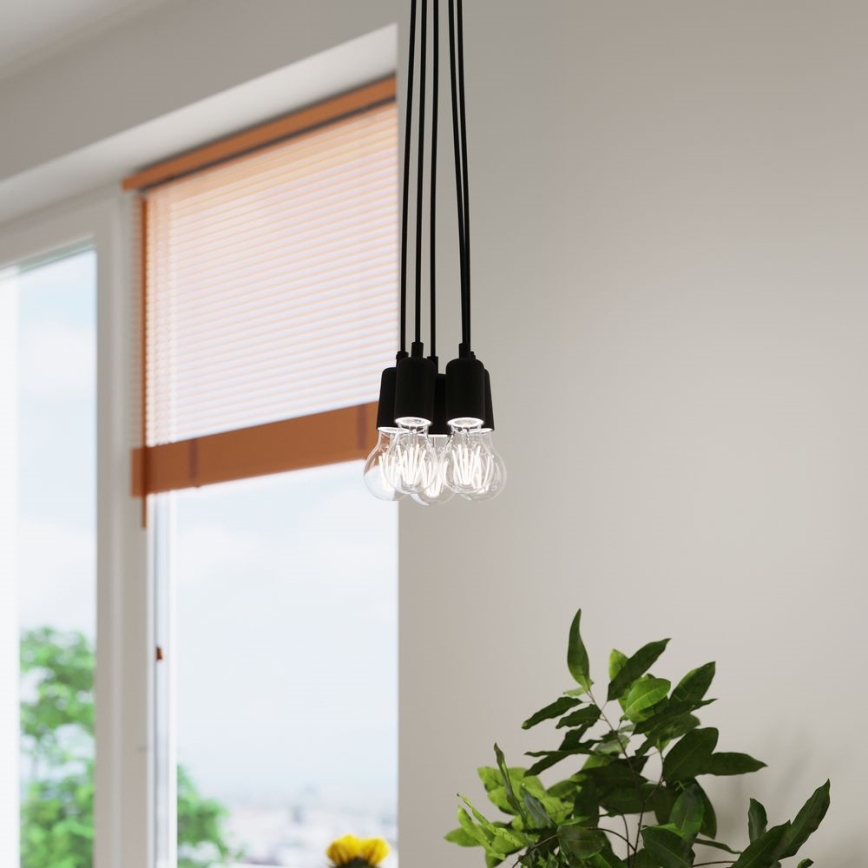 Lustr na lanku DIEGO 5xE27/60W/230V