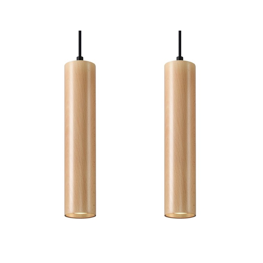 Lustr na lanku LINO 2xGU10/40W/230V buk