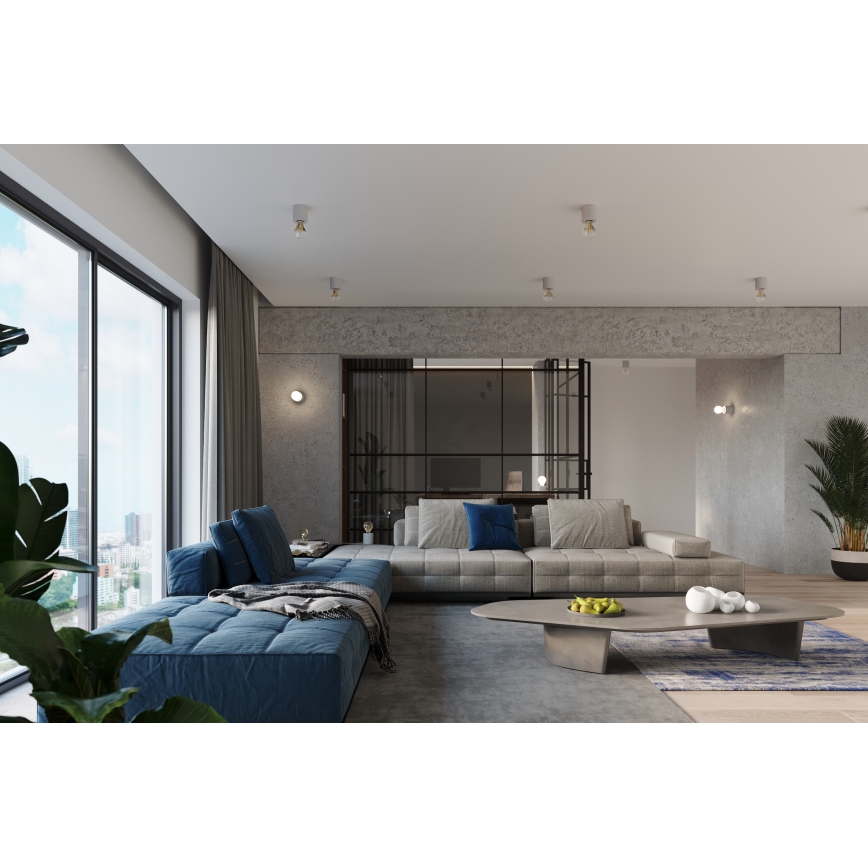 Stolní lampa SALGADO 1xE27/15W/230V beton