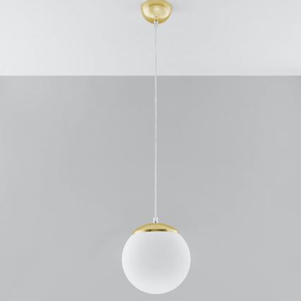Lustr na lanku TOYA 1xE27/60W/230V pr. 20 cm