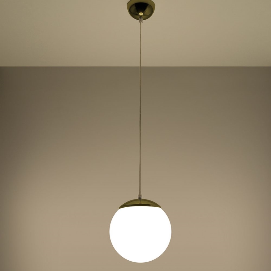 Lustr na lanku TOYA 1xE27/60W/230V pr. 20 cm