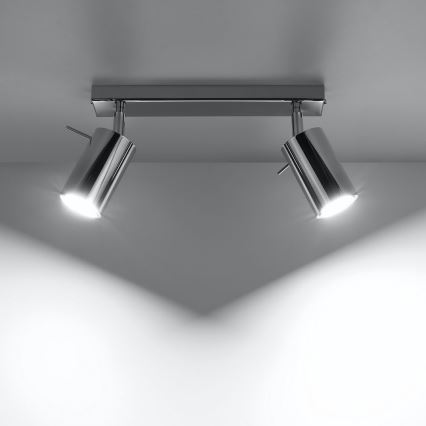 Bodové svítidlo RING 2xGU10/10W/230V