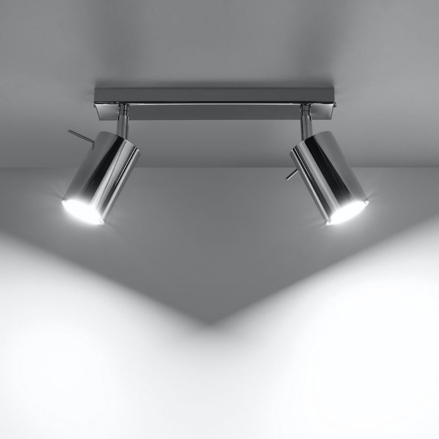Bodové svítidlo RING 2xGU10/10W/230V