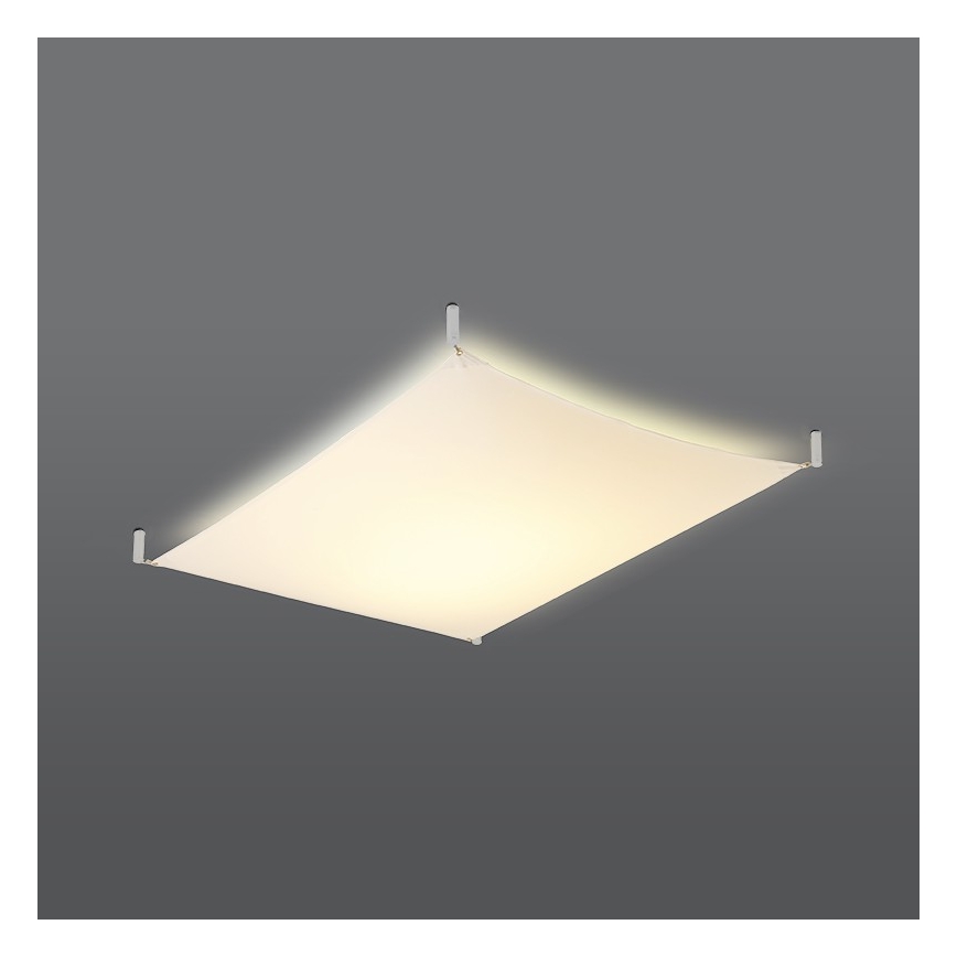 LED Stropní svítidlo LUNA 2xG13/8,5W/230V 80x105 cm bílá
