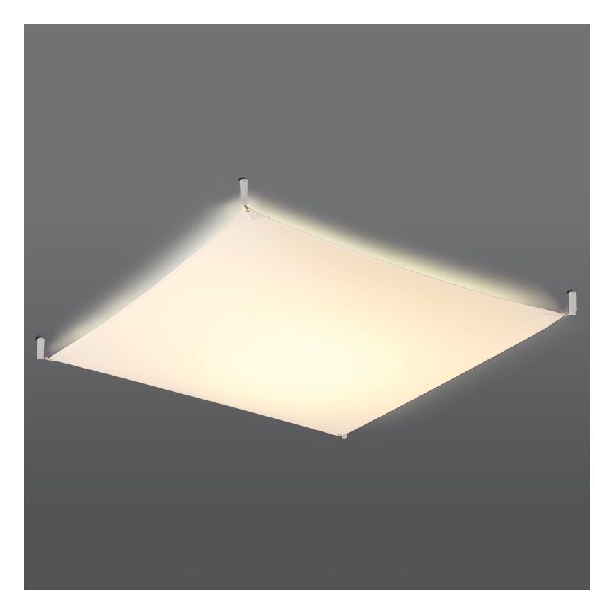 LED Stropní svítidlo LUNA 6xG13/8,5W/230V 140x140 cm bílá