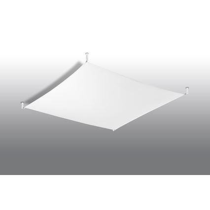 LED Stropní svítidlo LUNA 6xG13/8,5W/230V 14x14 cm bílá