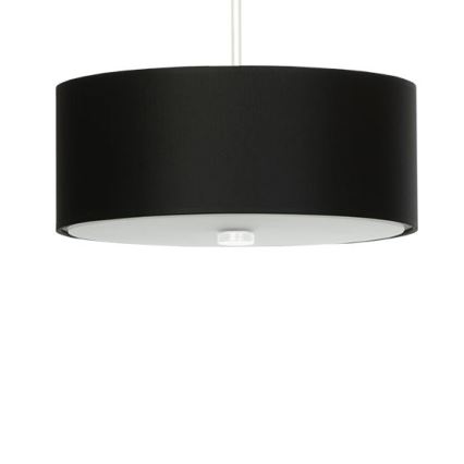 Lustr na lanku SKALA 3xE27/60W/230V pr. 30 cm černá