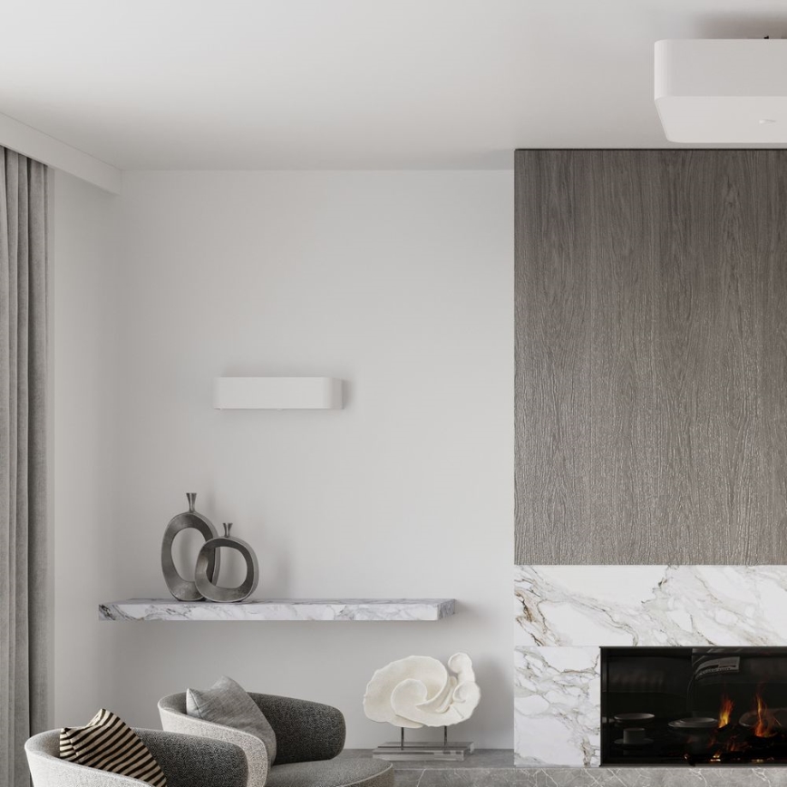 Nástěnné svítidlo LOKKO 2xE14/60W/230V bílá