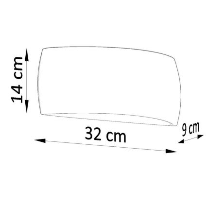 Nástěnné svítidlo PONTIUS 1xG9/40W/230V