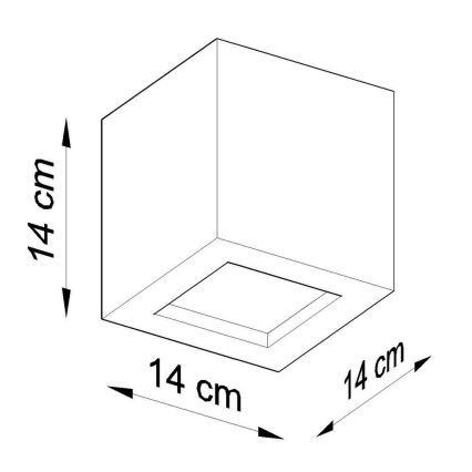 Nástěnné svítidlo LEO 1xE27/60W/230V šedá