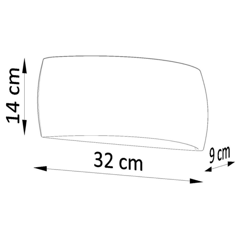 Nástěnné svítidlo PONTIUS 1xG9/60W/230V černá